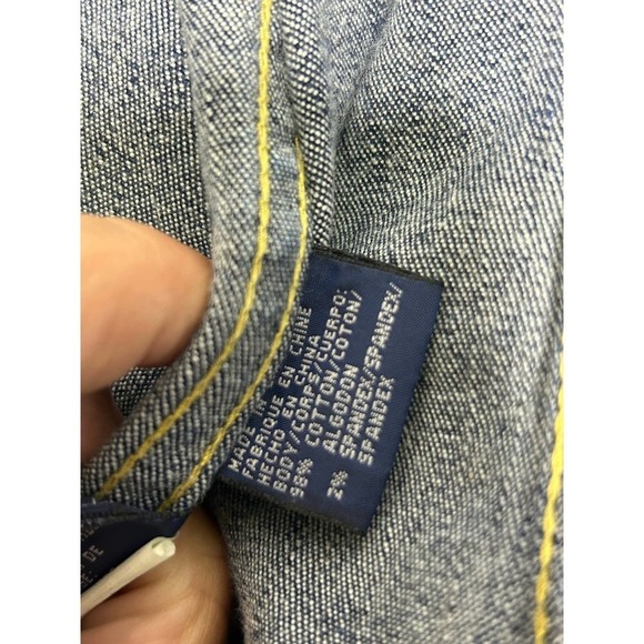 Vintage Y2K Tommy Hilfiger Jean Jacket Small - Picture 5 of 7